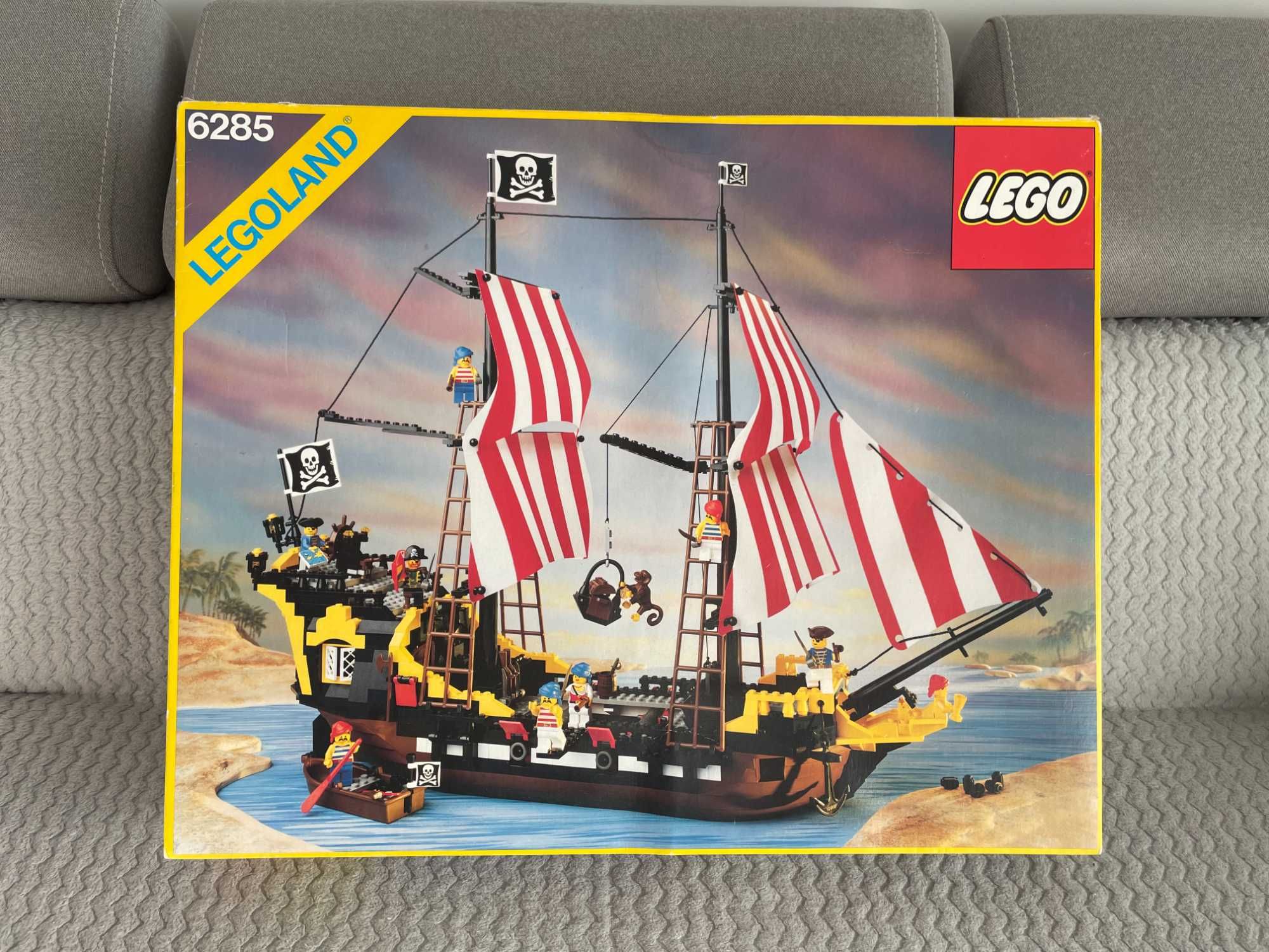 Lego Piraci 6285 Black Seas Barracuda - Oryginał kompletny 100%