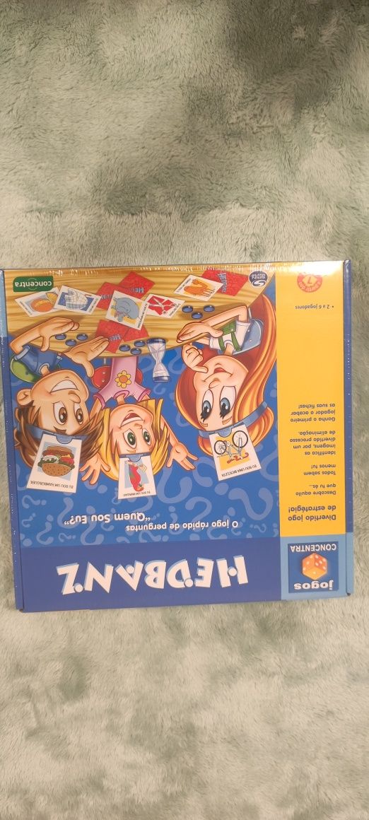 Jogo de tabuleiro Hedbanz para crianças