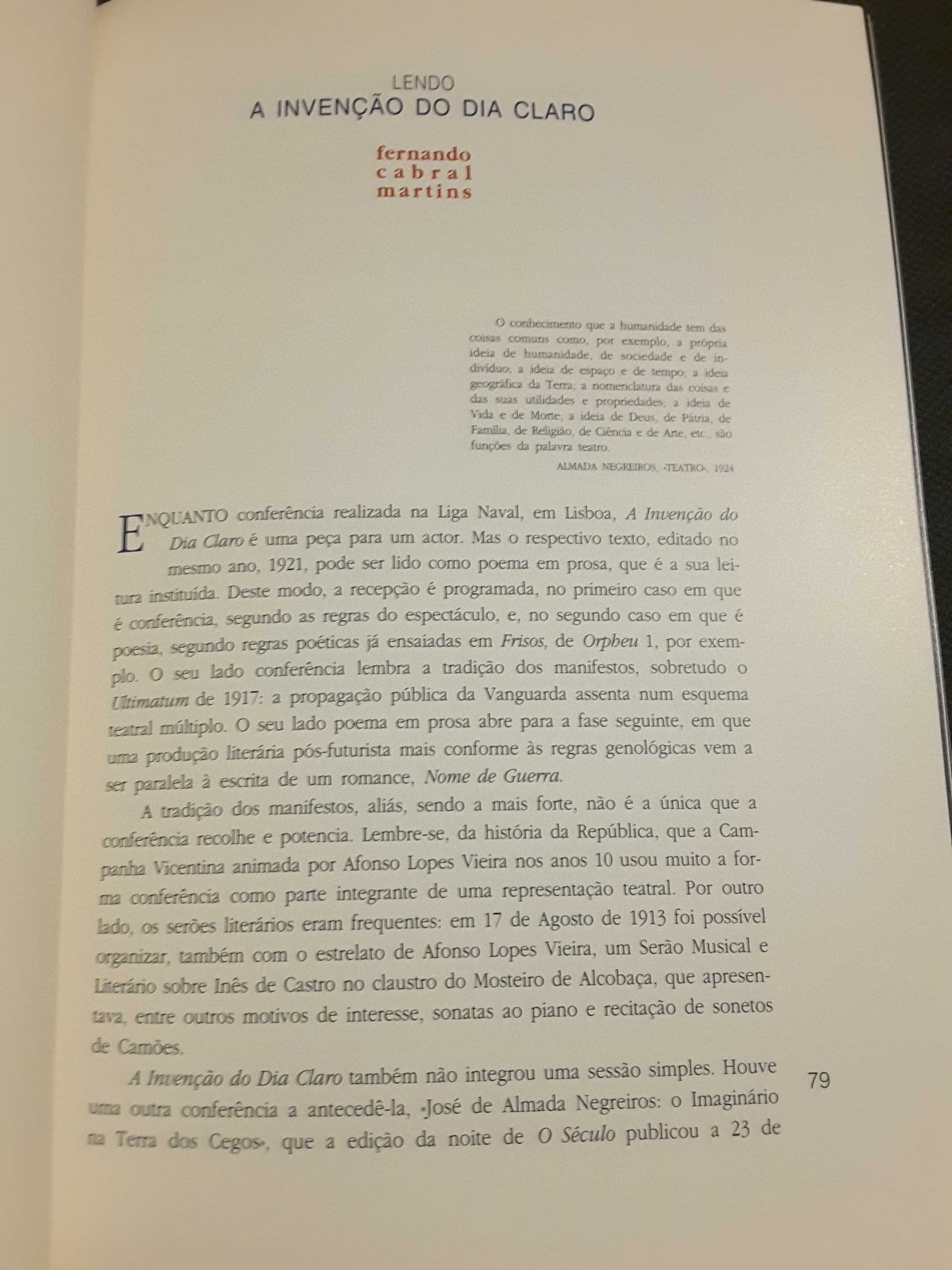 Almada Negreiros Colóquio / Almada Negreiros e Mário de Andrade