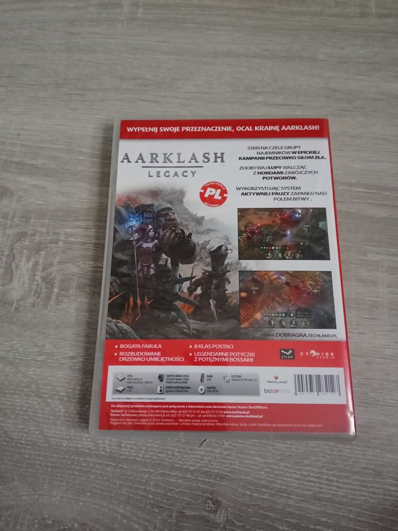 Aarklash: Legacy PC pudełko