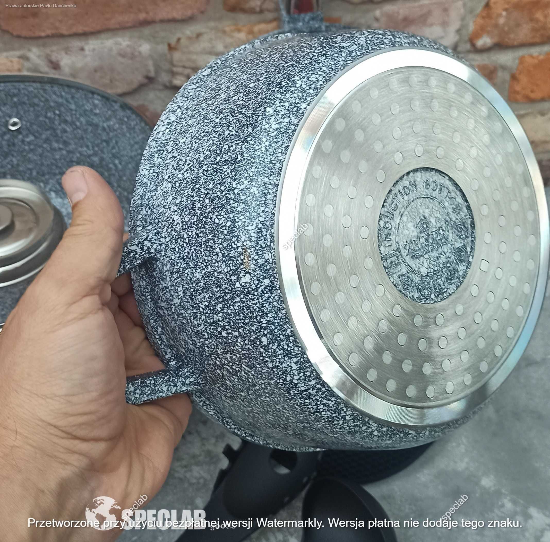 Zestaw garnków ZILNER ZL-8319. Gaz, indukcja, piekarnik