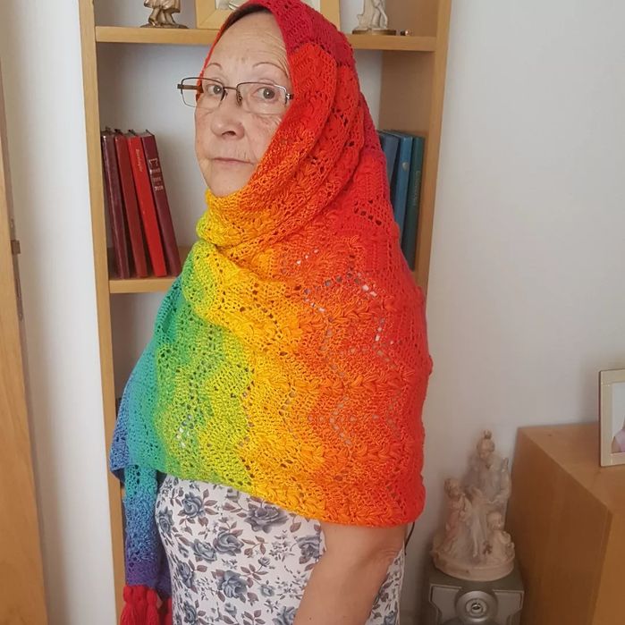 Écharpe Rainbow.