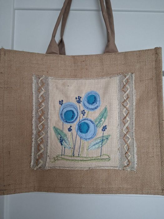 Шопери з текстильною аплікацією