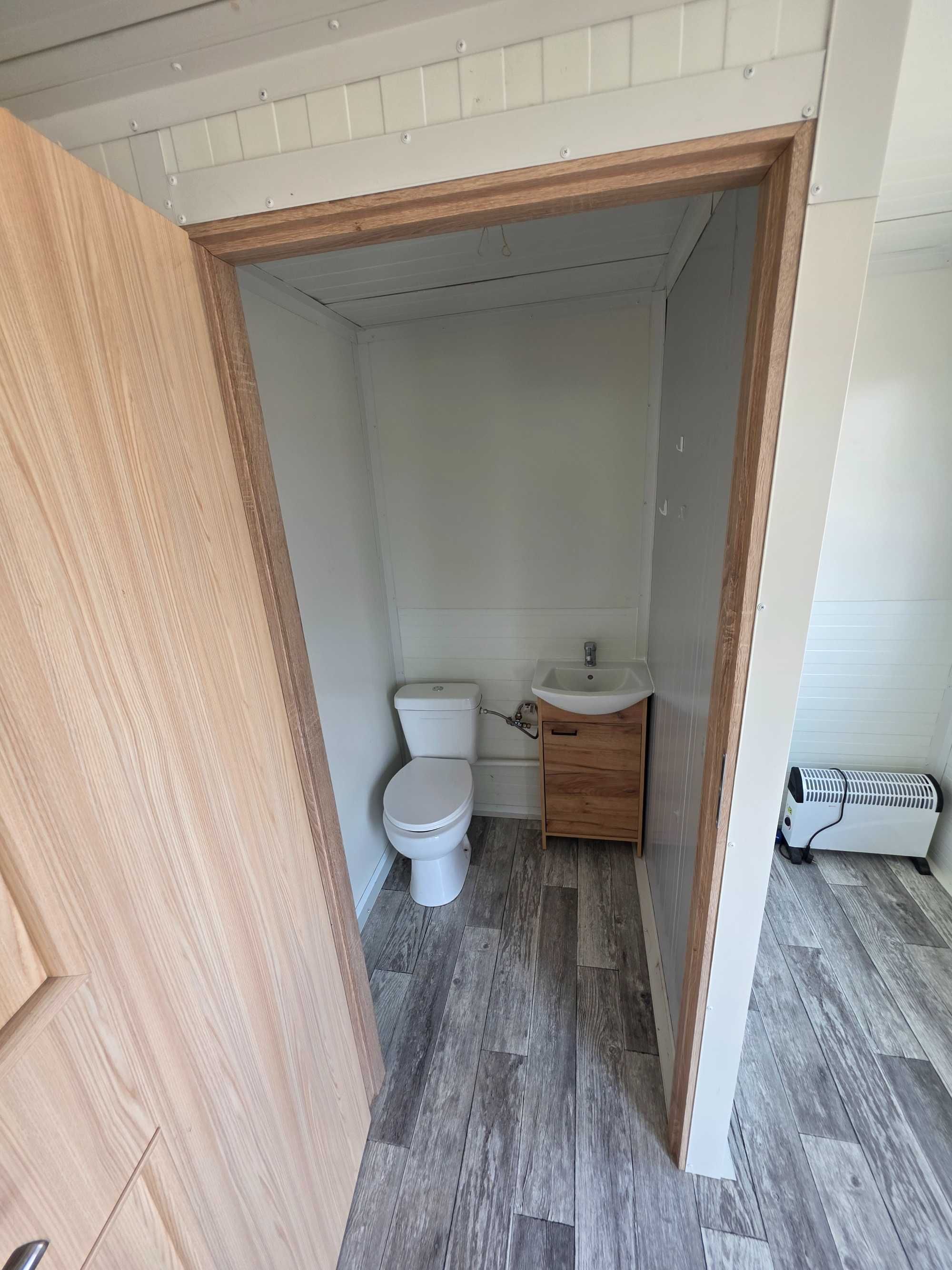 Kontener 2.5x6 mieszkalny z łazienką domek letniskowy camping  jezioro