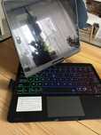 Klawiatura bluetooth z etui 360 stopni touchpad ipad 10,2 czarne