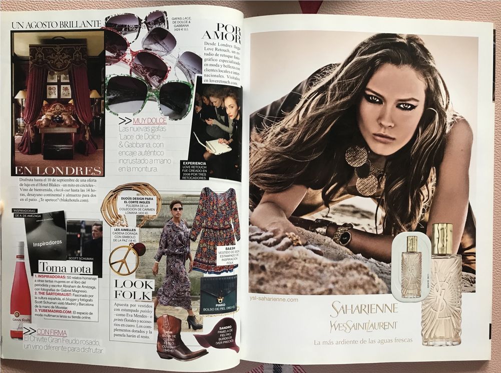 Vogue Hiszpania España Vogue Belleza 2011 hiszpański
