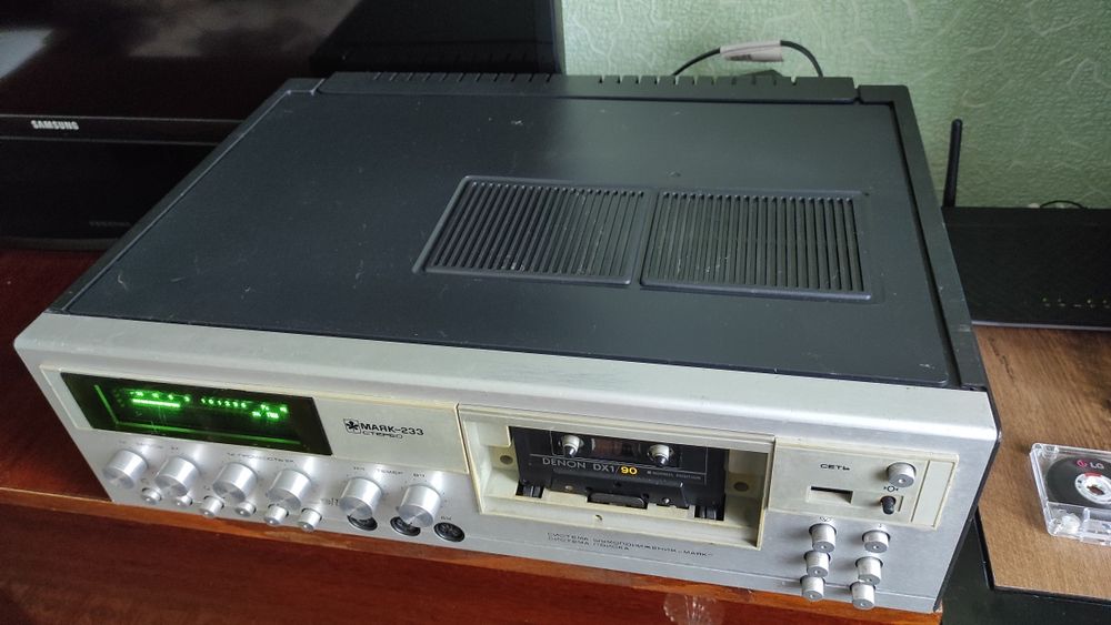 Маяк 233 магнітофон касетна дека