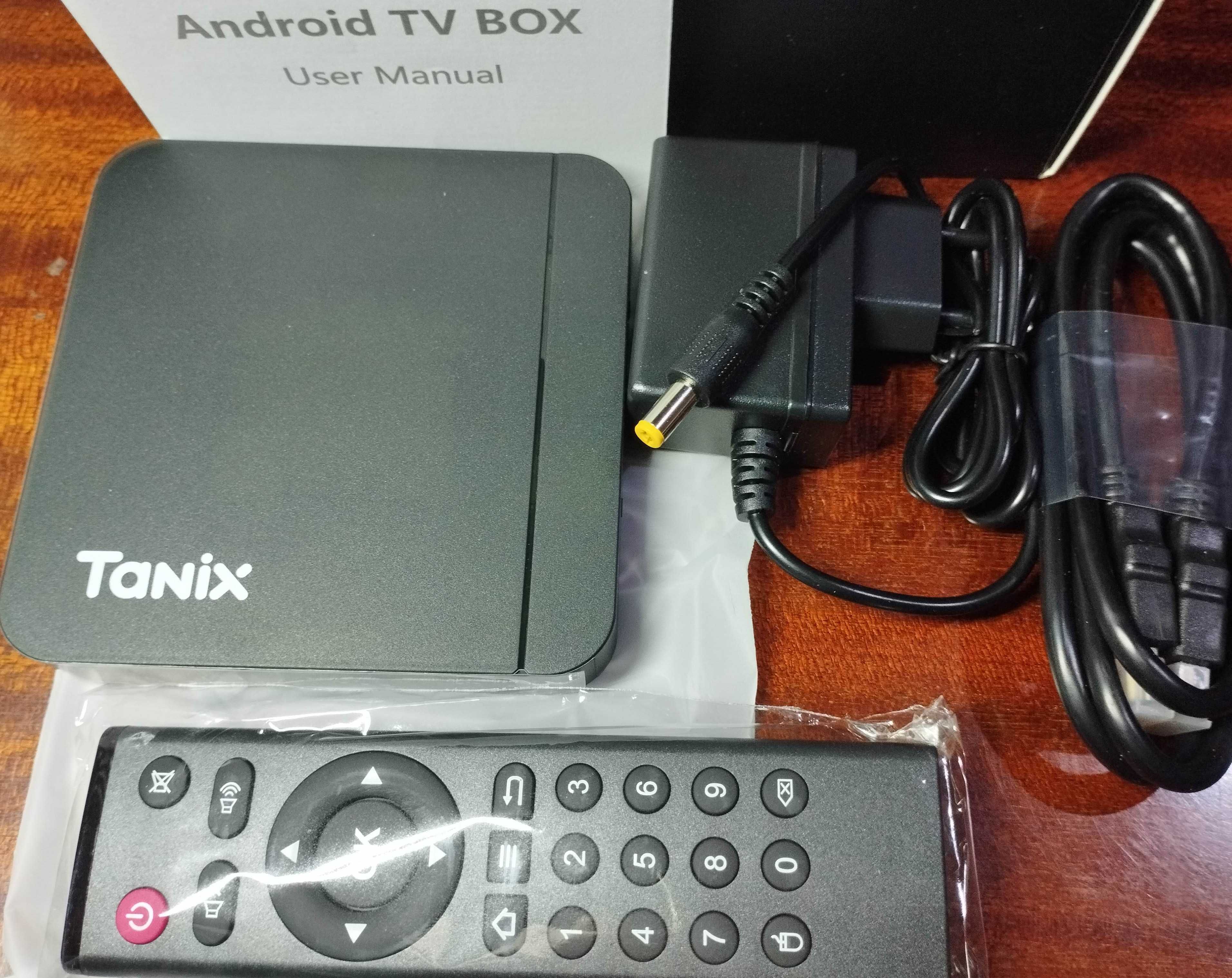 Смарт бокс Smart box ТВ приставка Tanix W2 2/16 ГБ на Android 11