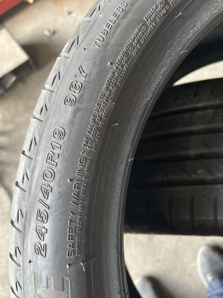 Opony letnie 24540R19 opony premium Bridgestone serwis opon