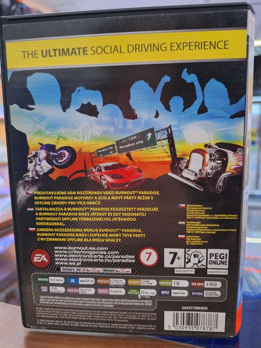 Burnout Paradise The Ultimate Box PC, BDB, CentrumGrania