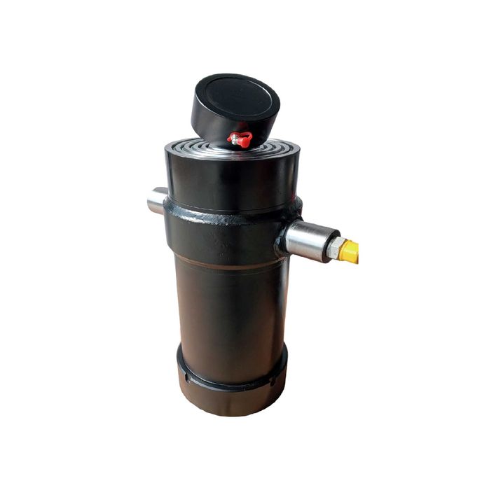 Siłownik niski do wywrotki 12 Ton, skok 148 cm chromowany