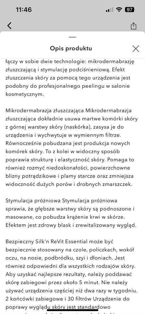 Urządzenie do mikrodermabrazji diamentowej