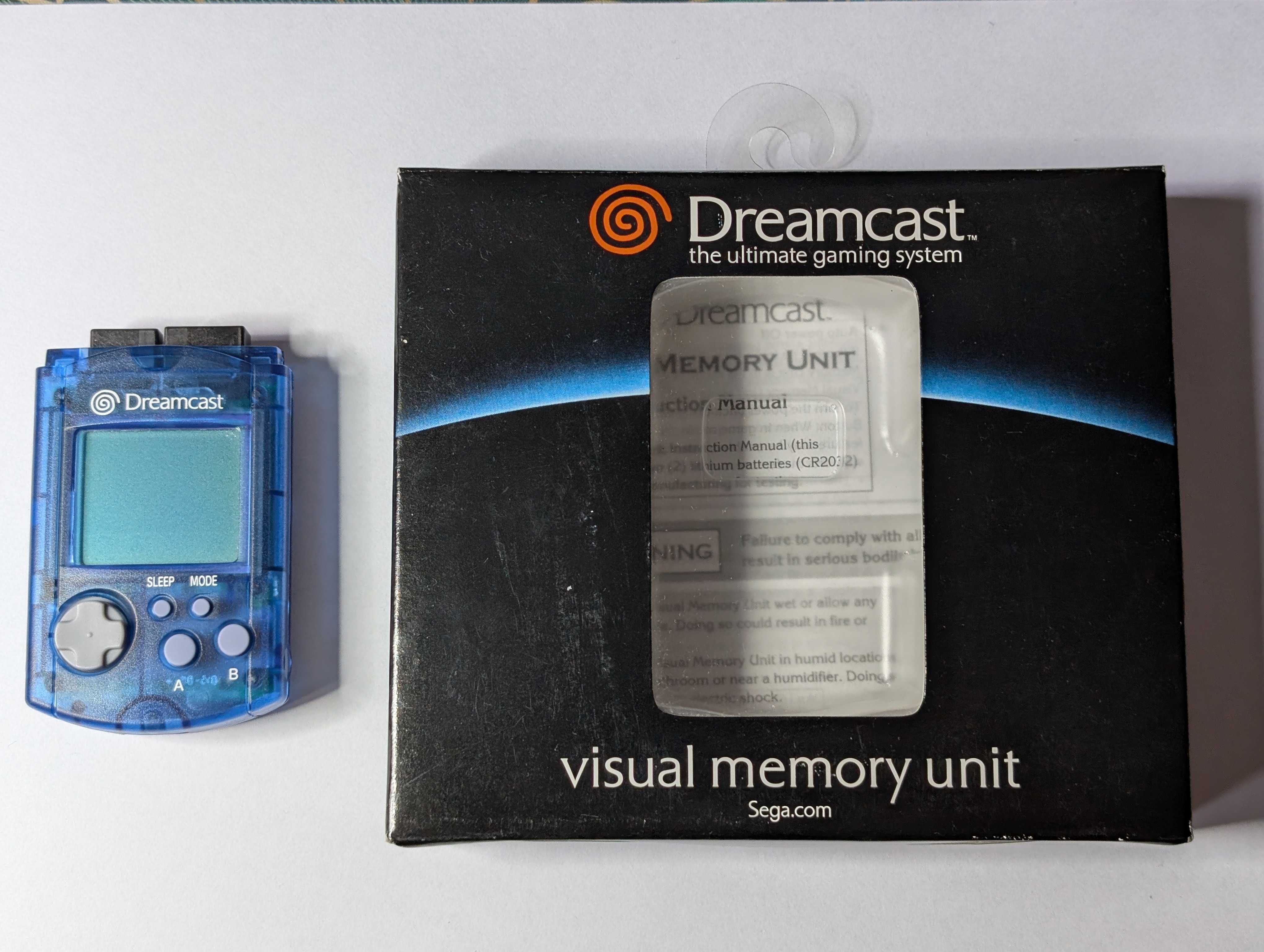 Karta pamięci do Sega Dreamcast, VMU - Visual Memory Unit