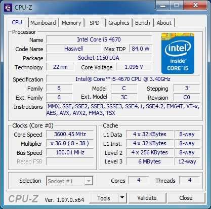 Procesor Intel Core i5-4670, 3.4GHz, 6 MB Cache, LGA 1150, cały BOX