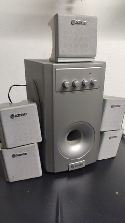 Colunas Kinyo Home Cinema 5.1 com SubWoofer