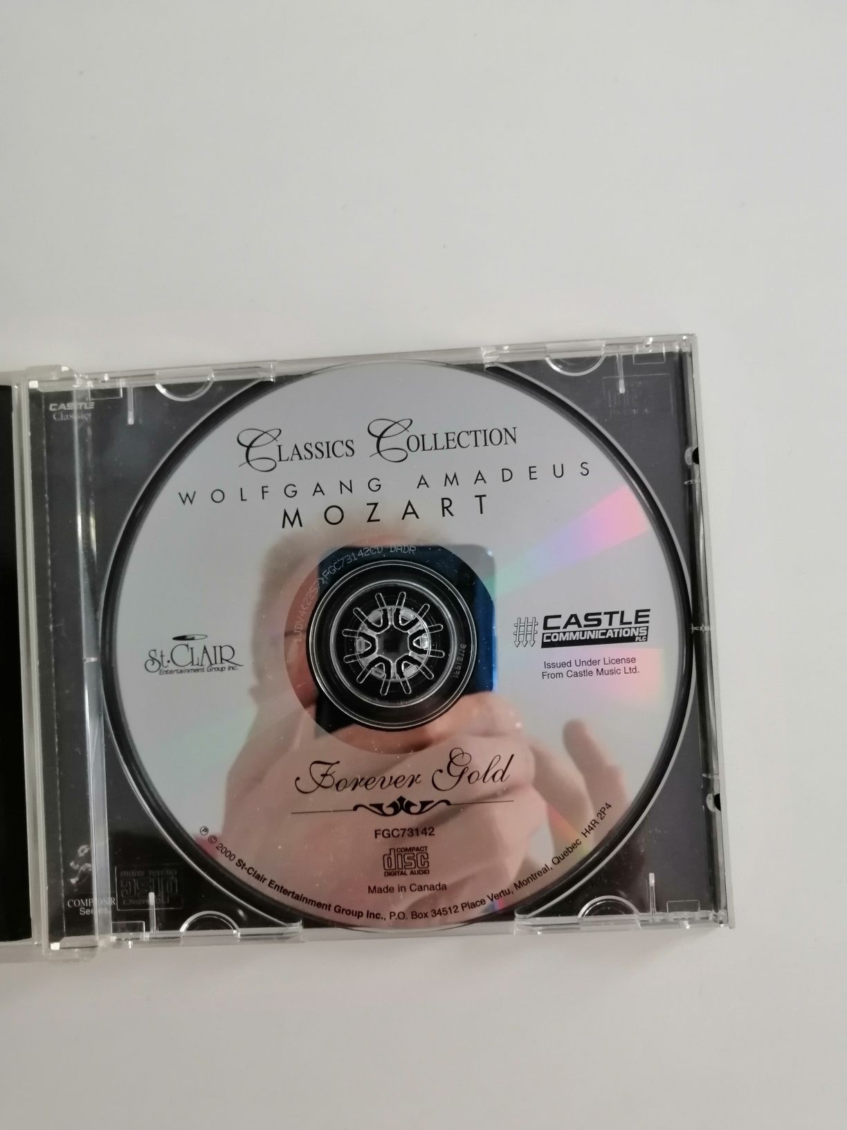 Płyta CD Wolfgang Amadeus Mozart Forever Gold