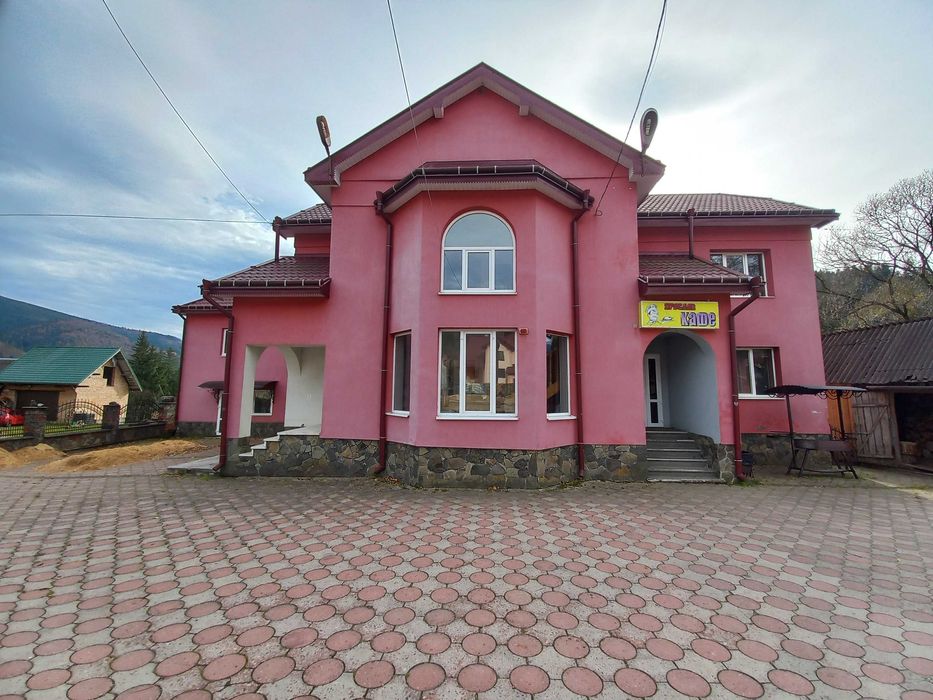 Продаж діючого кафе біля траси Долина–Хуст, с. Мислівка
