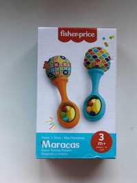 Fisher price marakasy Grzechotki dla niemowląt Marakasy 2 szt