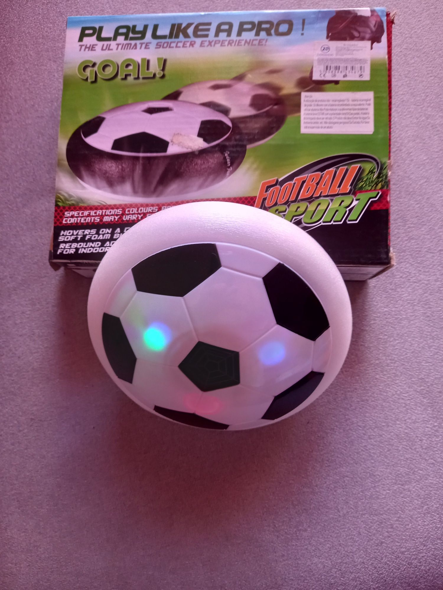 Disco de futebol para crianças