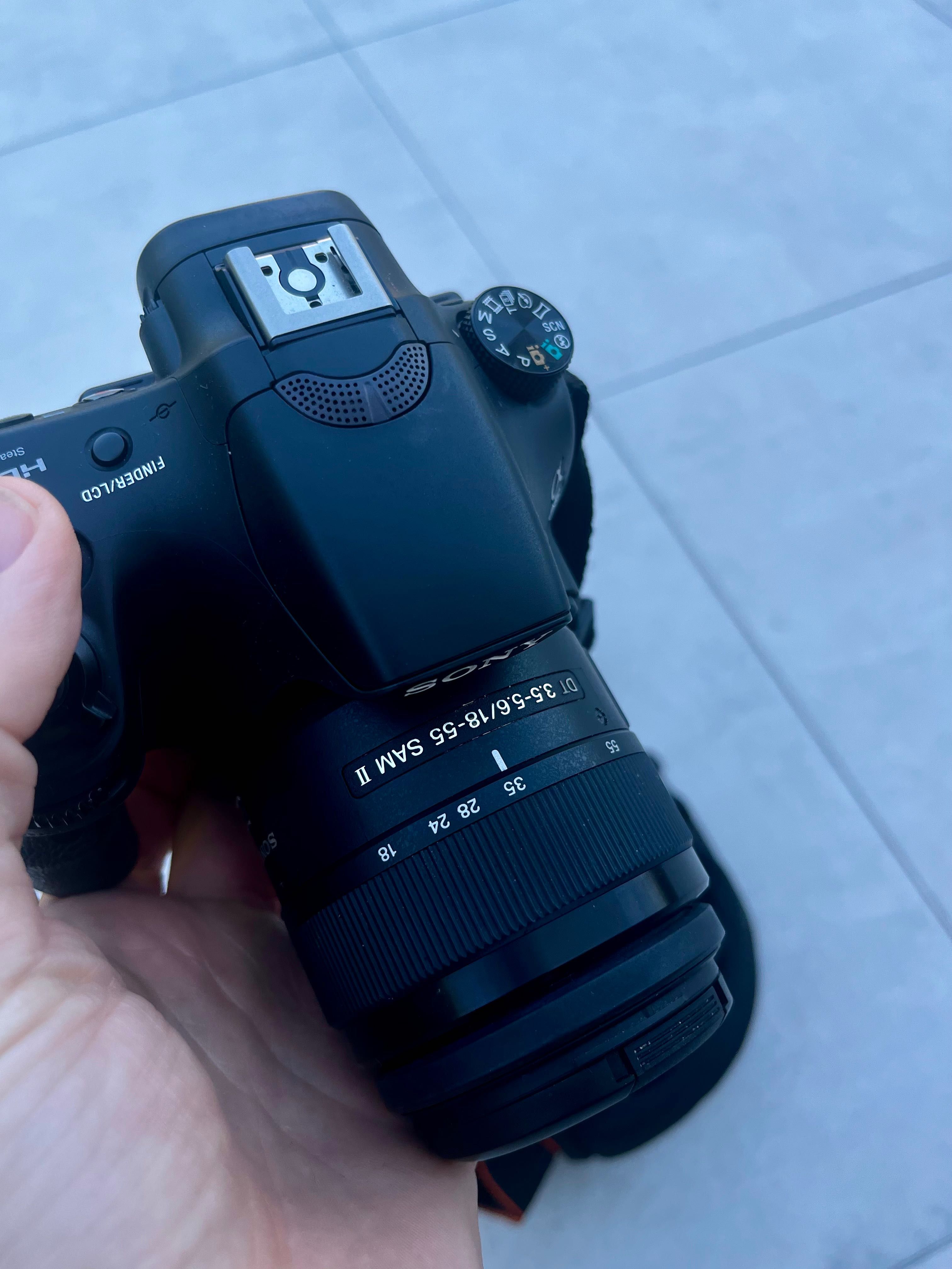 Sony Alpha SLT-A58 + futerał – aparat lustrzankowy w świetnym stanie