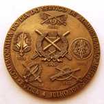 Medalha de Bronze Exército Serviço de Administração Militar Coronel 81