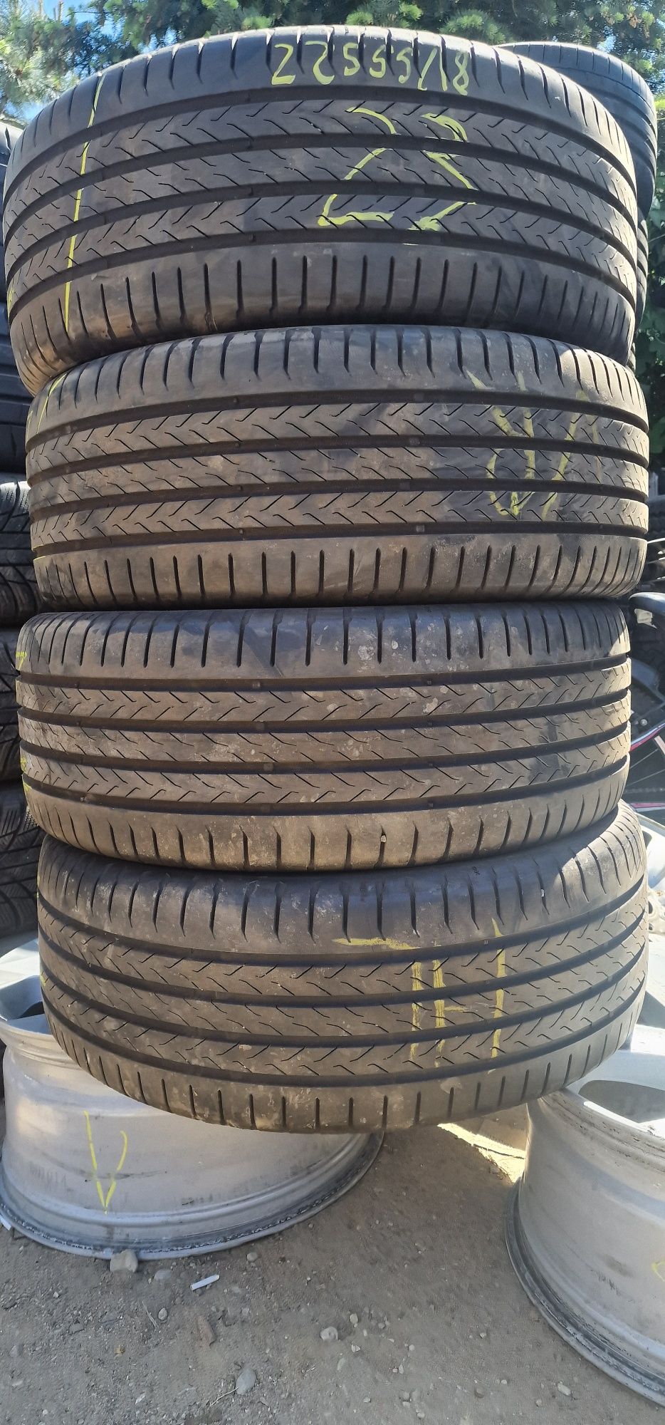 Opony Letnie R18 225/55-6.5mm-Montaż-23rok