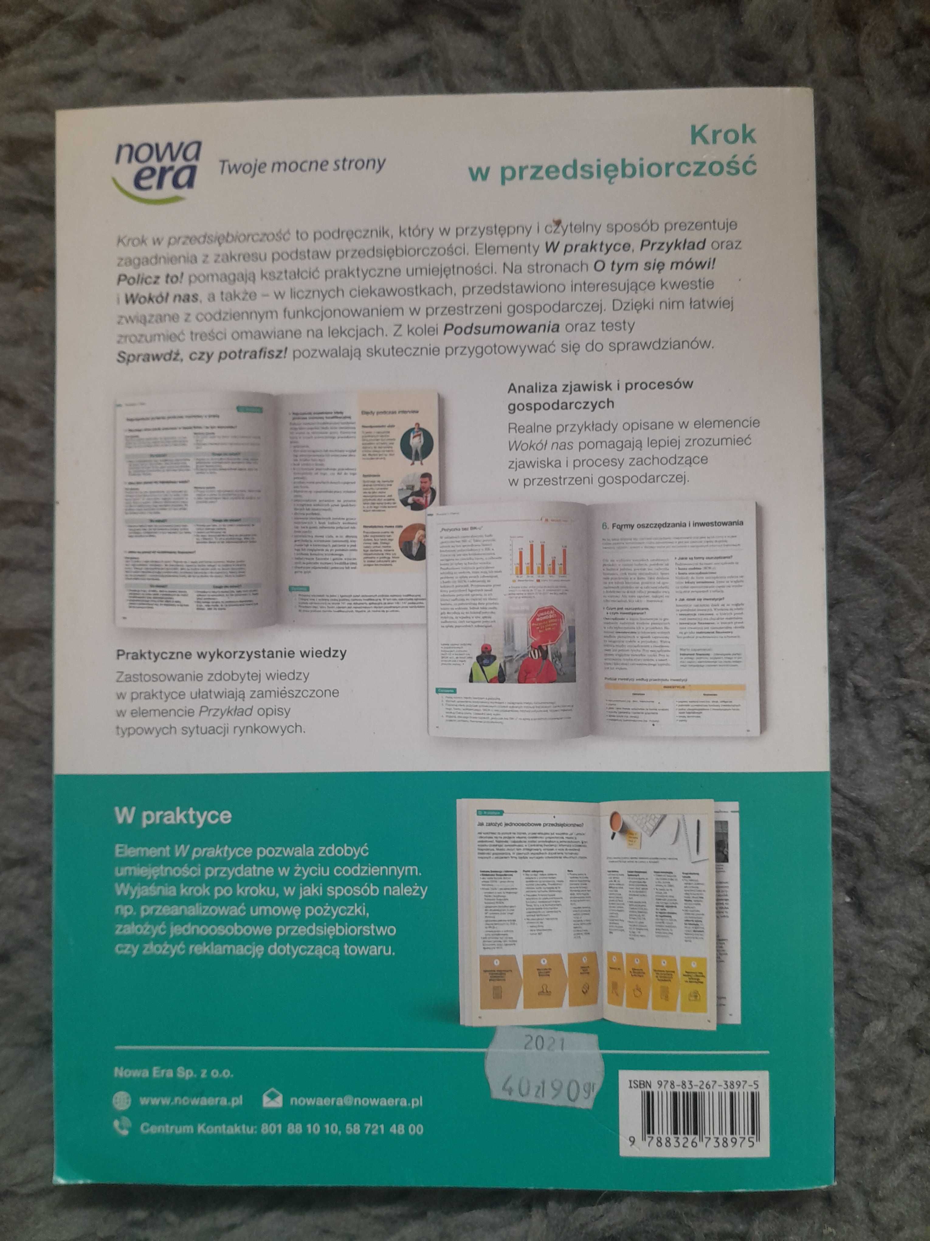 Krok w przedsiębiorczość Nowa era