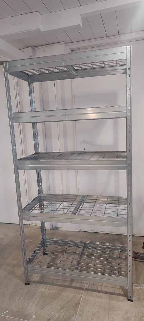 Regały Ażurowe, Garażowe Nit-Klick Ocynk 180x90x45 cm 5P/300 kg