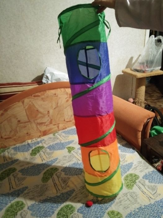 Игрушки для кота,туннель