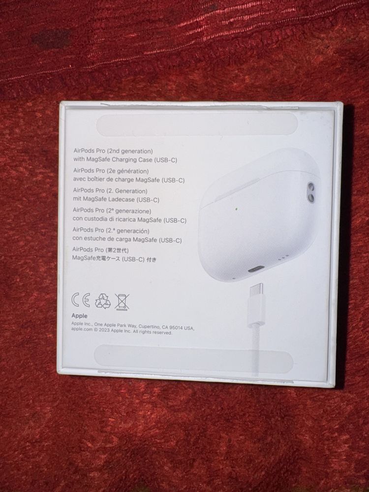 Airpods Pro 2 - fatura e garantia (comprado 20/10/2024)