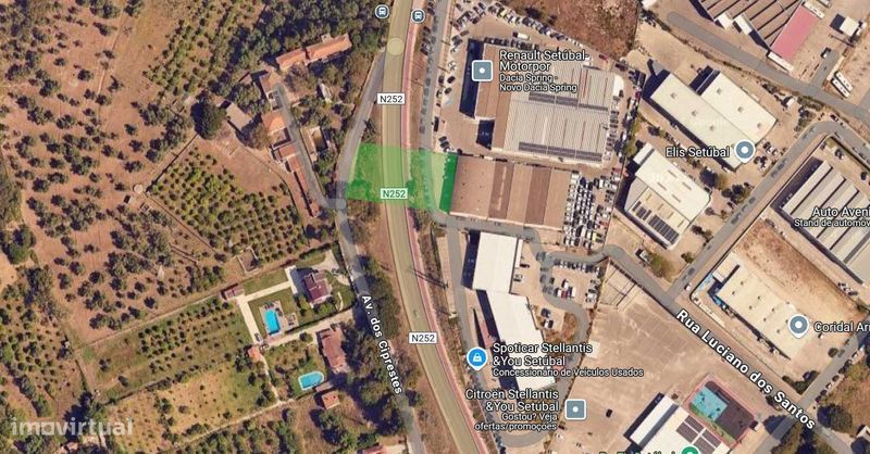 Arrendamento Armazém Sétubal -1800m2 - Estrada dos Ciprestes