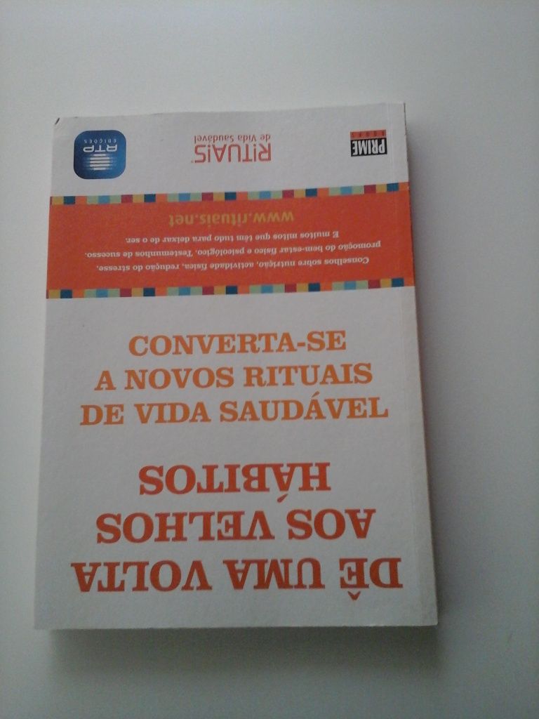 Livro: Rituais de Vida Saudável, novo!