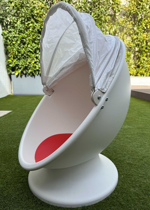 Poltrona Giratória branca (IKEA PS LÖMSK)