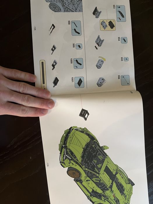 Конструктор Lambroghini Sian на Радіокеруванні(3696деталі)  1:8 Маштаб