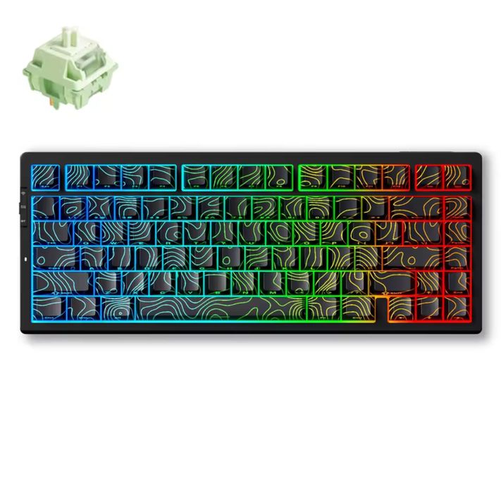 Беспроводная игровая механическая клавиатура mchose pro g75 75%