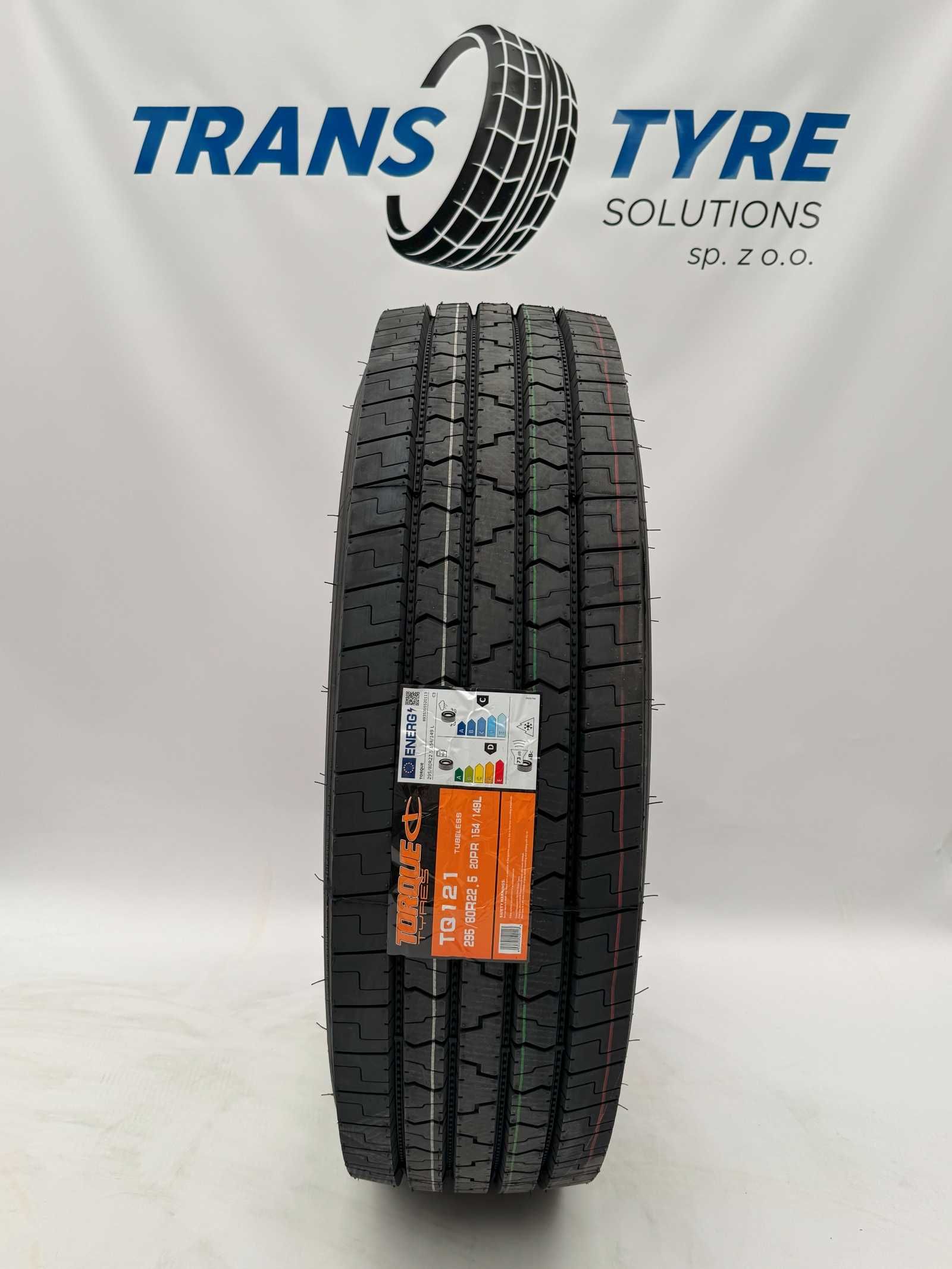 295/80R22.5 Opona ciężarowa Torque TQ121 Prowadząca