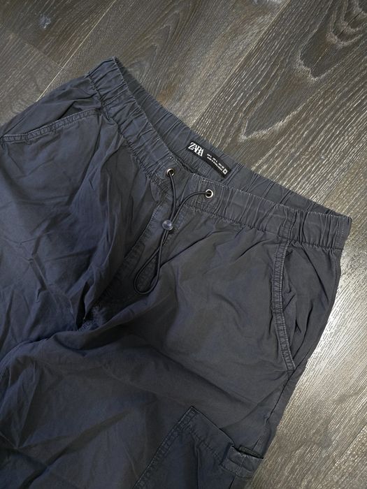 Гарні широкі карго штани зара Zara baggy cargo pants sk8 y2k dc sk8 dc