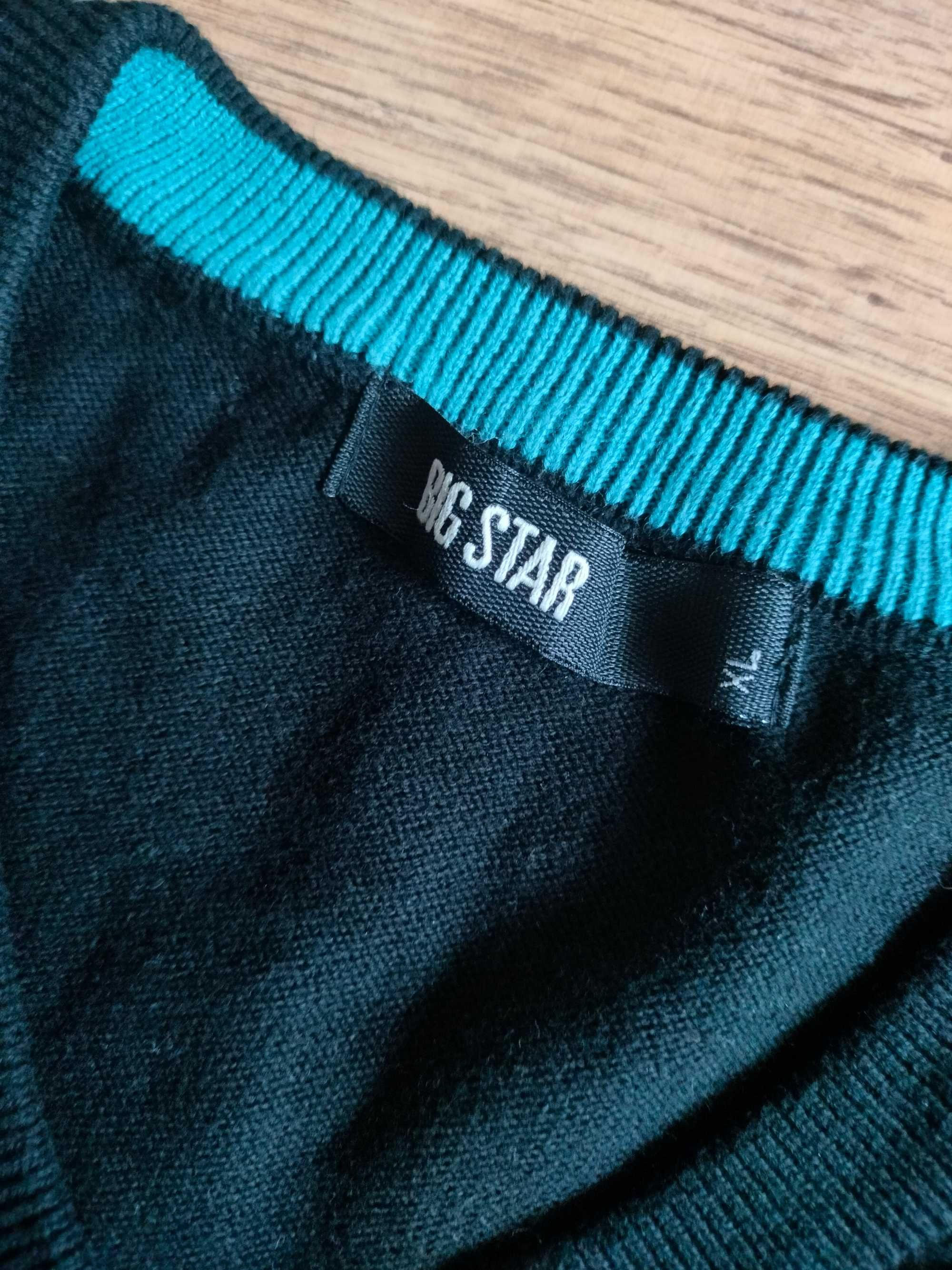 Czarny damski sweter Big Star XL
