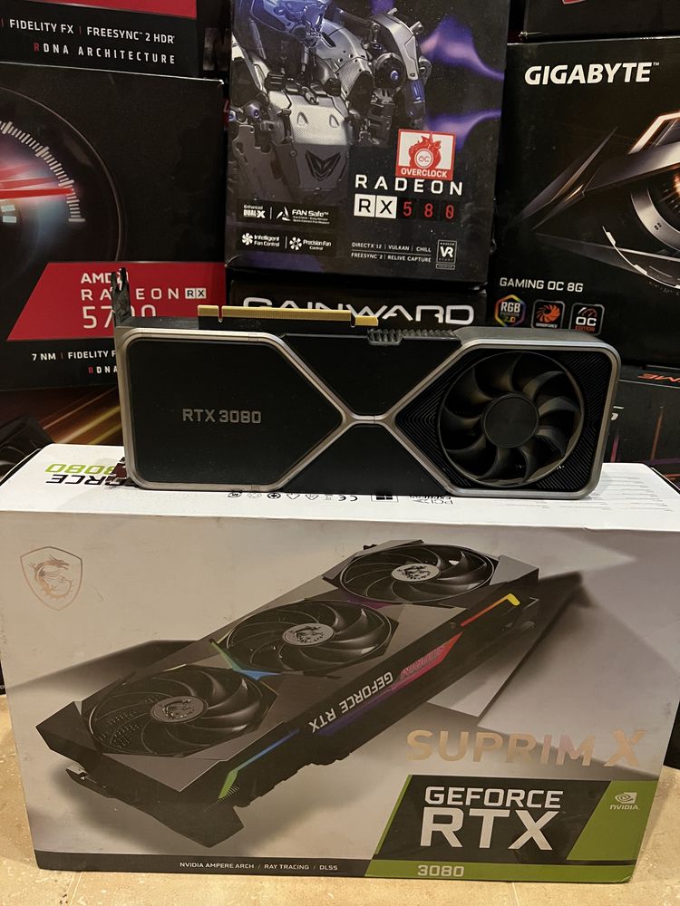 Видеокарты 3080 Msi/Gigabyte/Nvidia