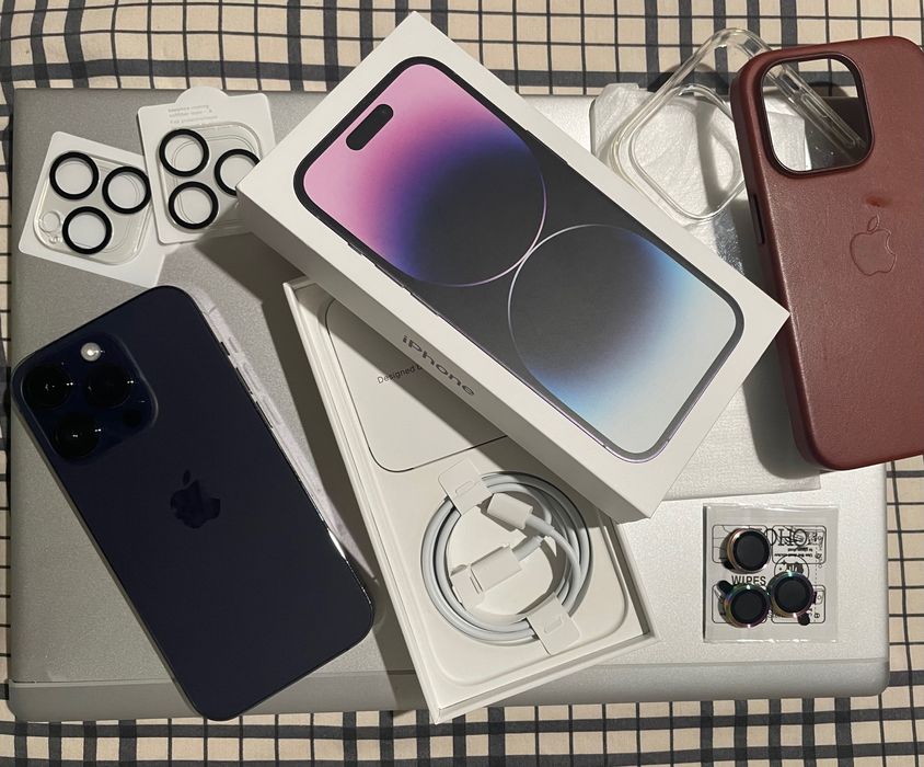 iPhone 14 Pro - 128GB | Deep Purple (Roxo Escuro)