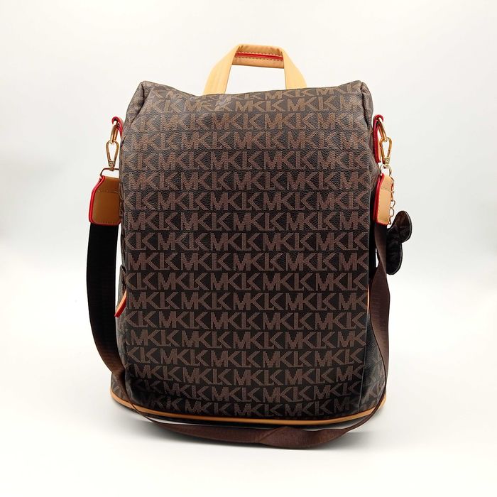 Plecak damski skórzany MKL ciemny