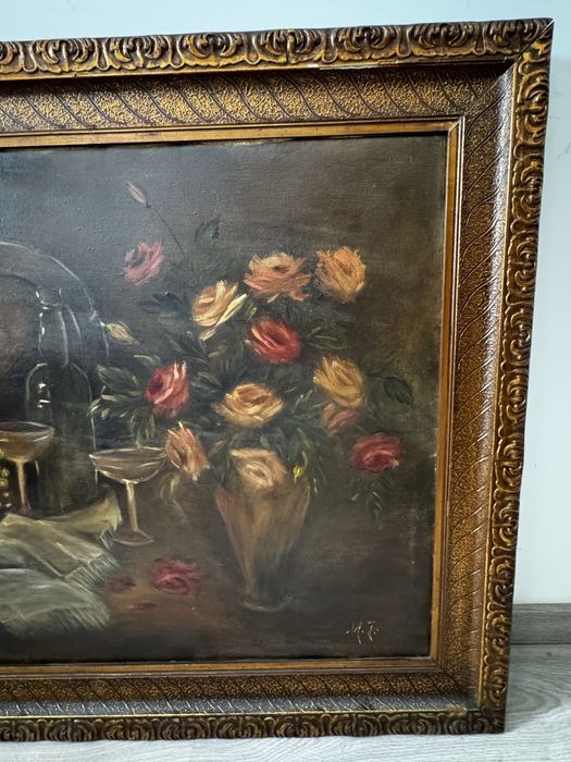 Quadro antigo - Óleo sobre tela