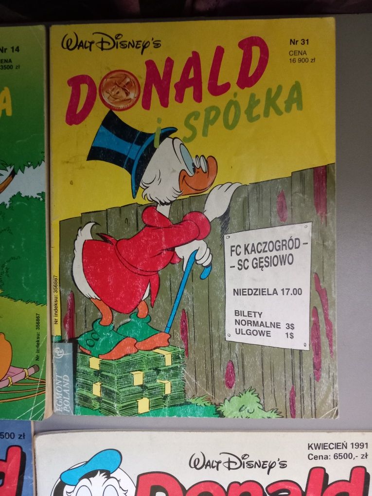 Komiksy serii Kaczor Donald
