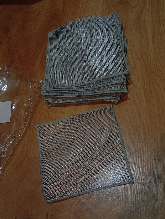 Ściereczki z siatki metalowej, 29 sztuk