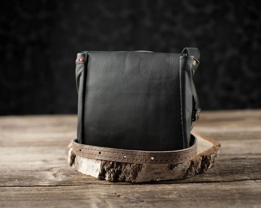 torebka unikatowa z wilkiem vintage handmade