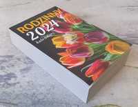 3 kalendarze na 2024r: zrywany z podstawką i 2 książkowe