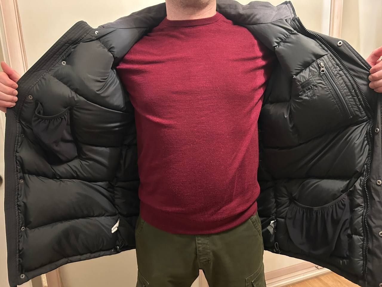 Куртка пуховик The North Face р-L-XL