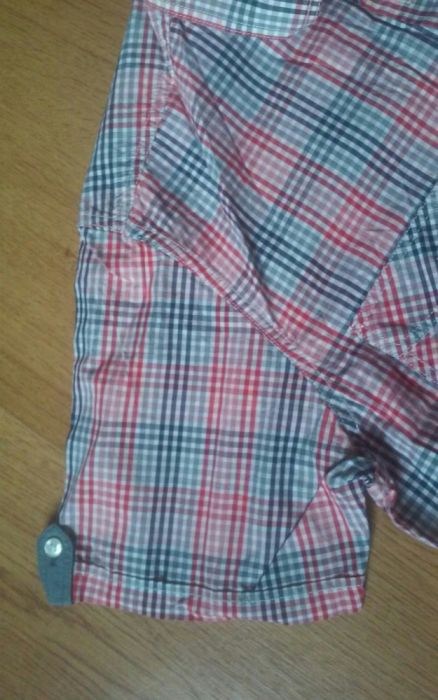 Camisa Cedar Wood State tam. L em xadrez azul, vermelho, branco