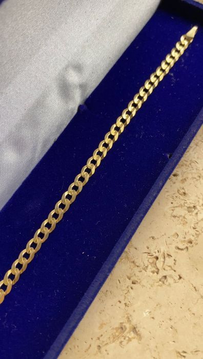 Bransoletka męska złota złoto 585, waga 5g