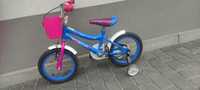 Rower dzieciecy 14" Różowo niebieskie